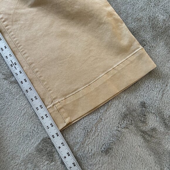 NWT Gap High Rise Wide Leg Crop Khaki Jeans Women's size 14 - Picture 6 of 7